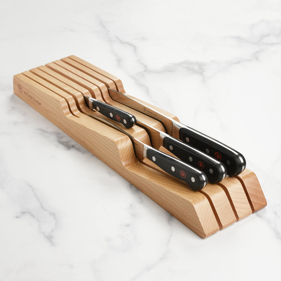 Wusthof Classic 5 Piece In-Drawer Knife Block Set