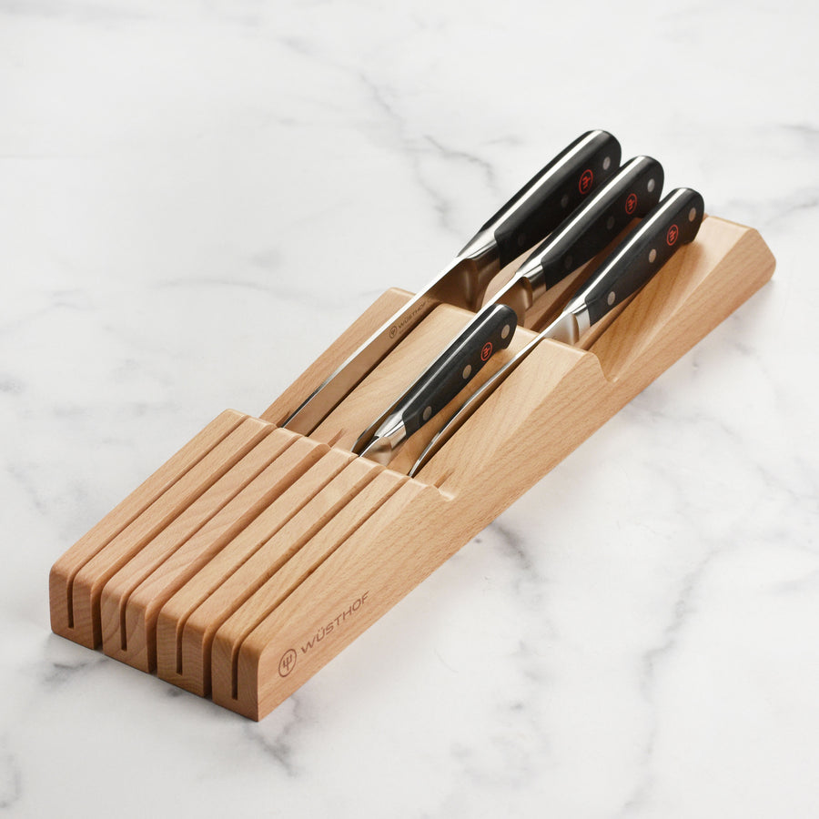 Wusthof Classic 5 Piece In-Drawer Knife Block Set