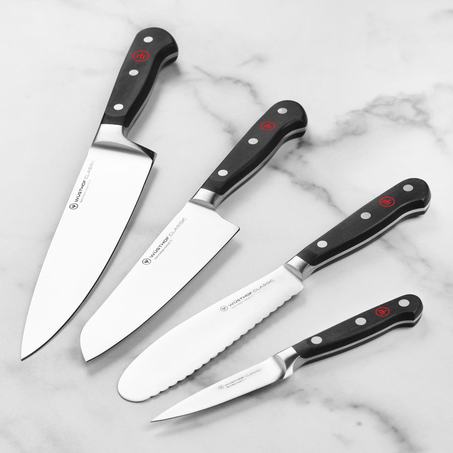 Wusthof Classic 5 Piece In-Drawer Knife Block Set