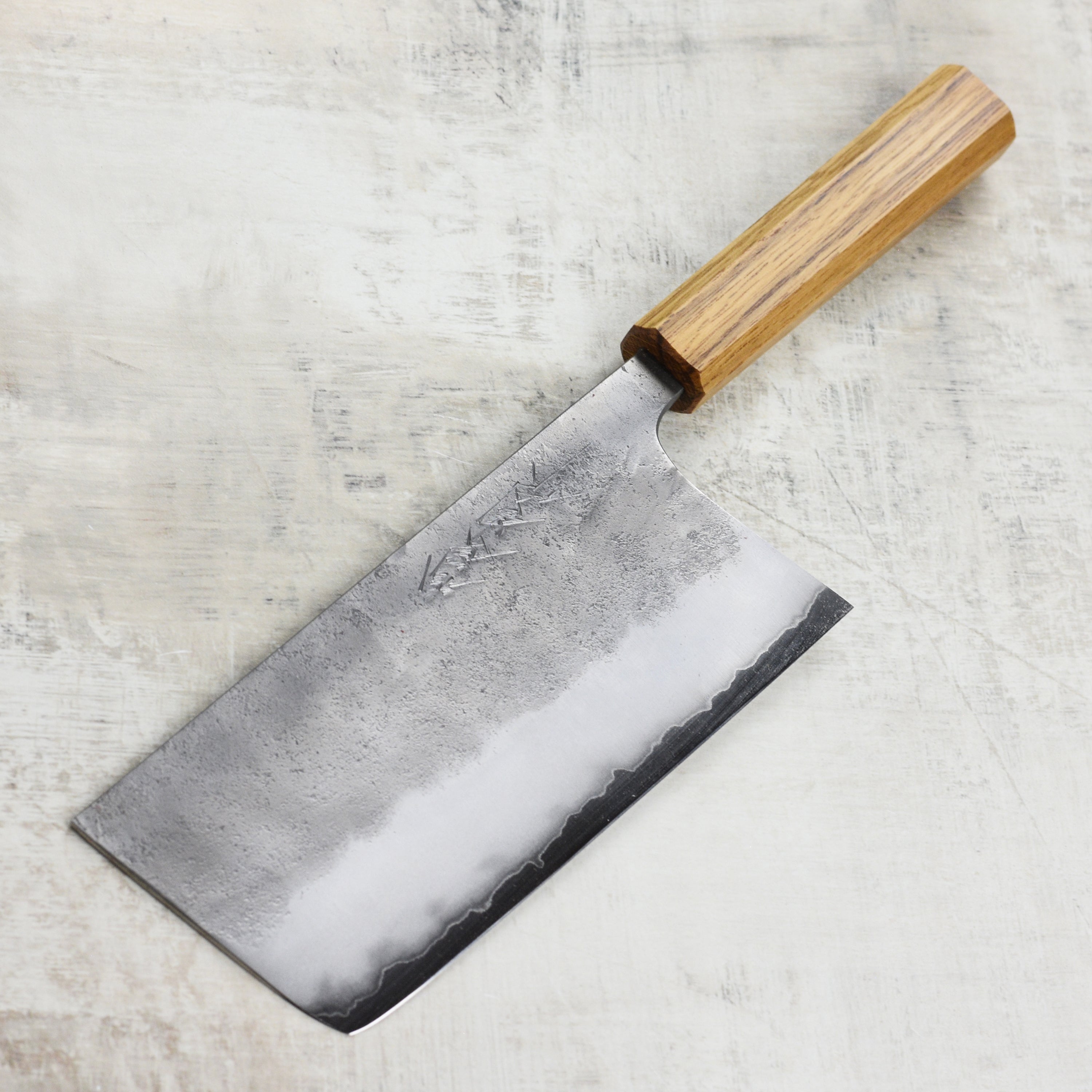 Mac Metal Cladding Matsubara Aogami #2 Tall Nakiri, 7