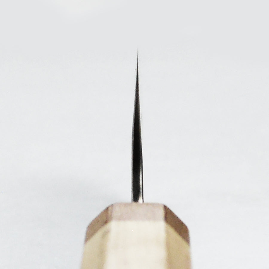 Hatono Shirogami #1 Nashiji Stainless Clad 7" Bunka