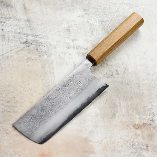 Matsubara Aogami #2 Nashiji Stainless Clad 6.5" Nakiri