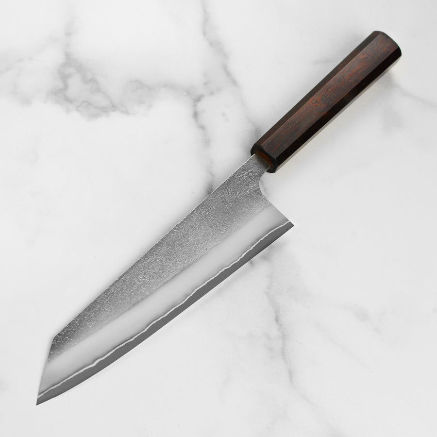 Yoshikane Shirogami #2 Nashiji Stainless Clad 8.25" Kiritsuke