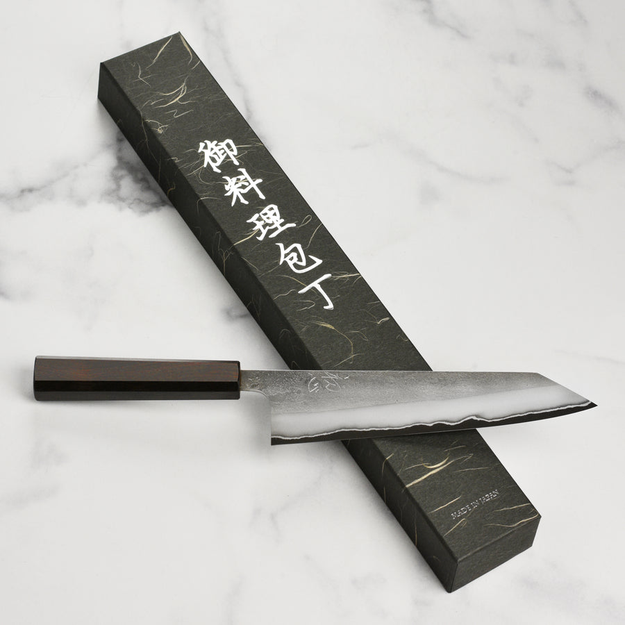 Yoshikane Shirogami #2 Nashiji Stainless Clad 8.25" Kiritsuke