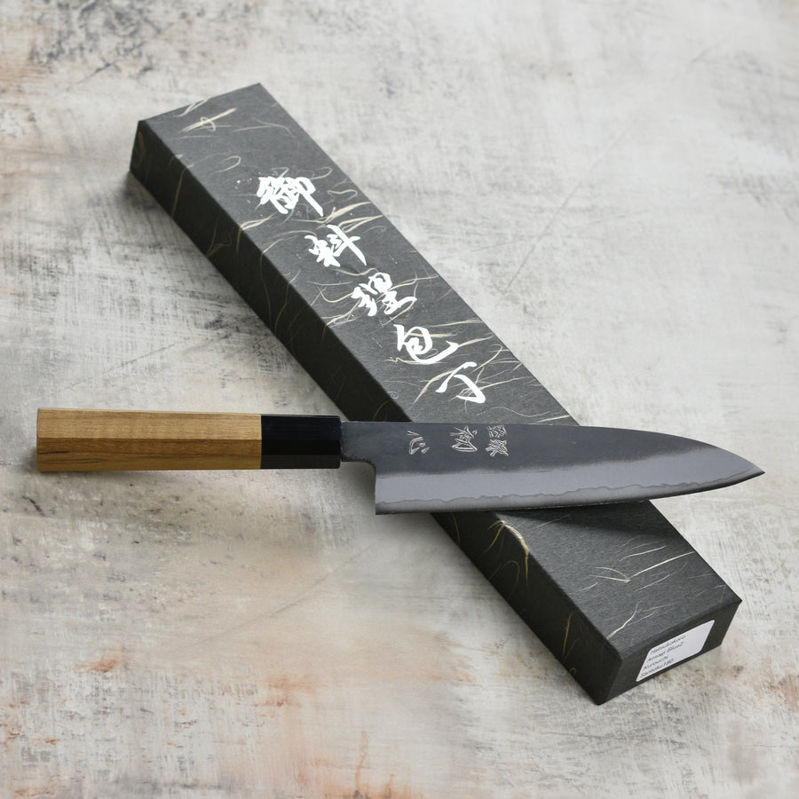 Hatsukokoro Aosagi Aogami #2 Kurouchi 7" Santoku