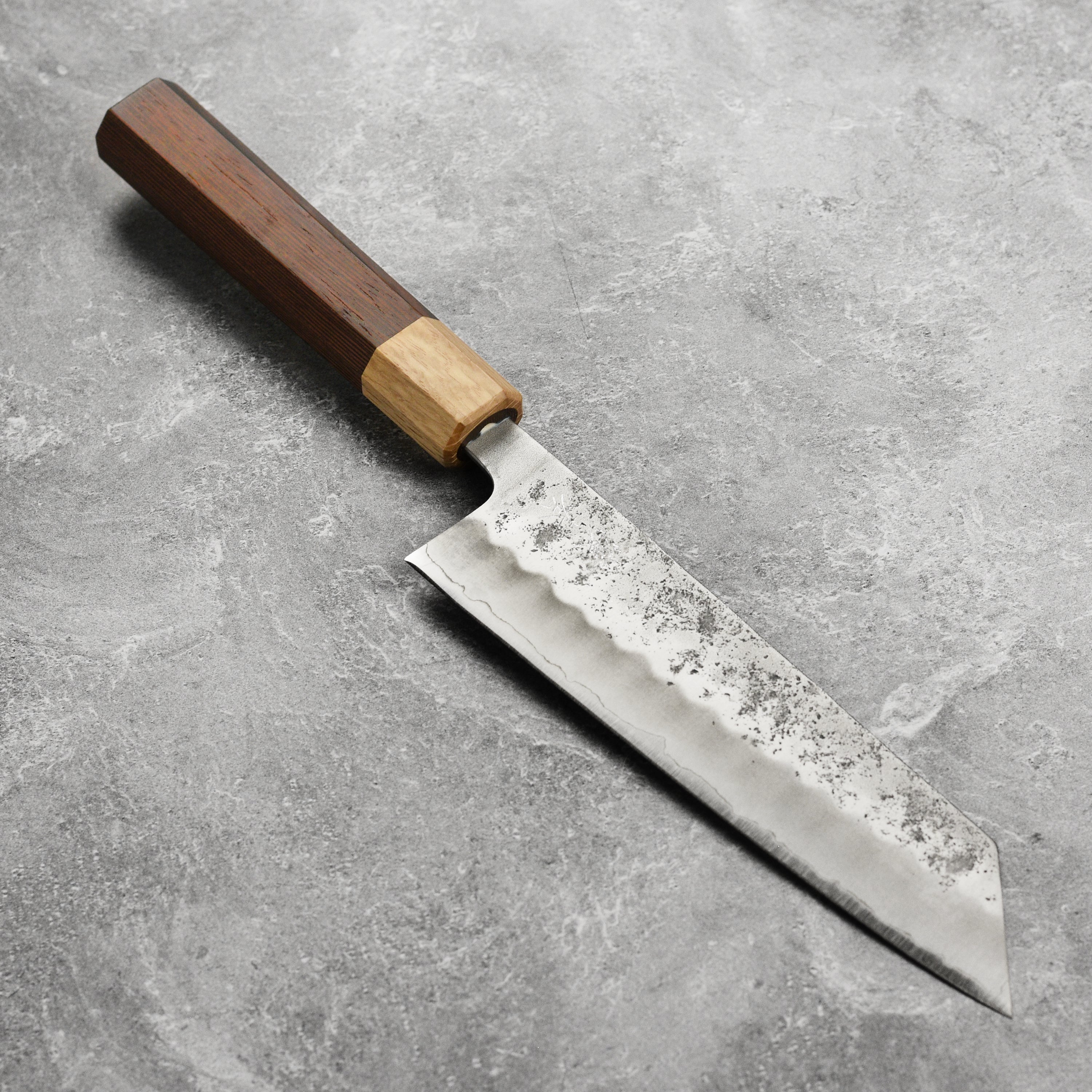 Enso Silver3 Nashiji Bunka Knife - 6.7