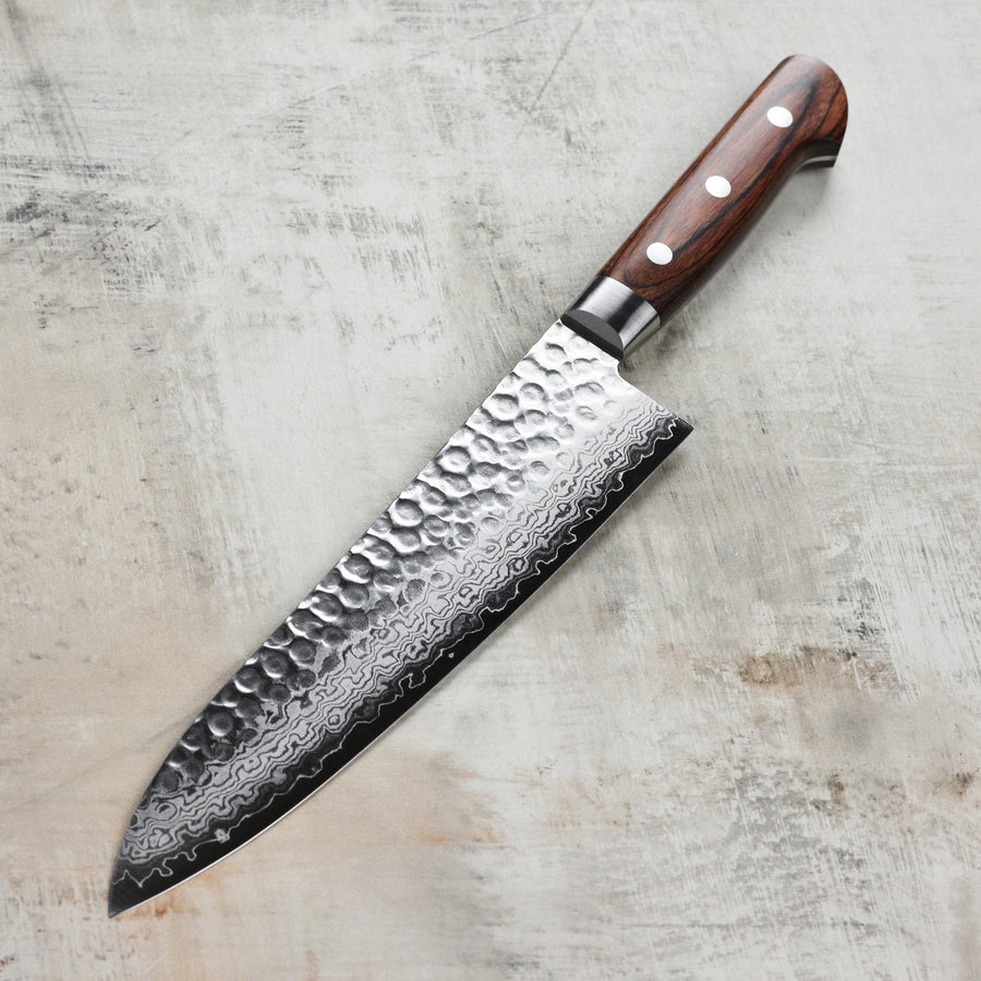 Ittetsu VG10 Hammered Damascus 8.25" Gyuto