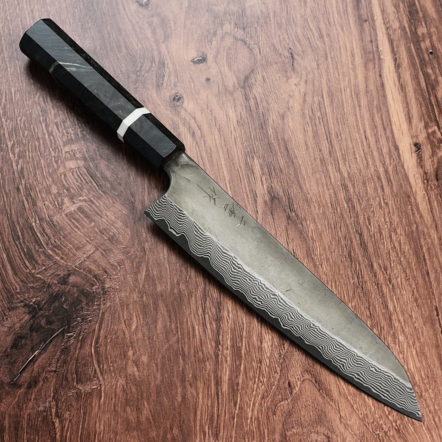 Nigara Ginsan Kurozome Damascus 9.4" Gyuto