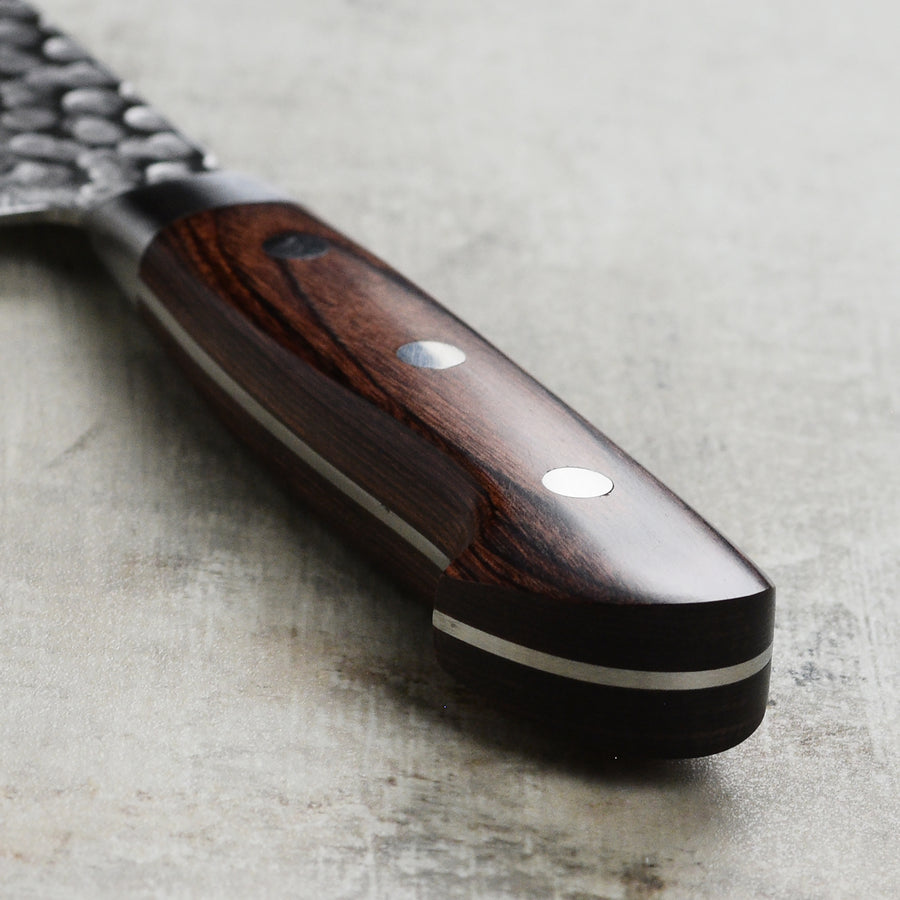 Ittetsu VG10 Hammered Damascus 6.3" Nakiri