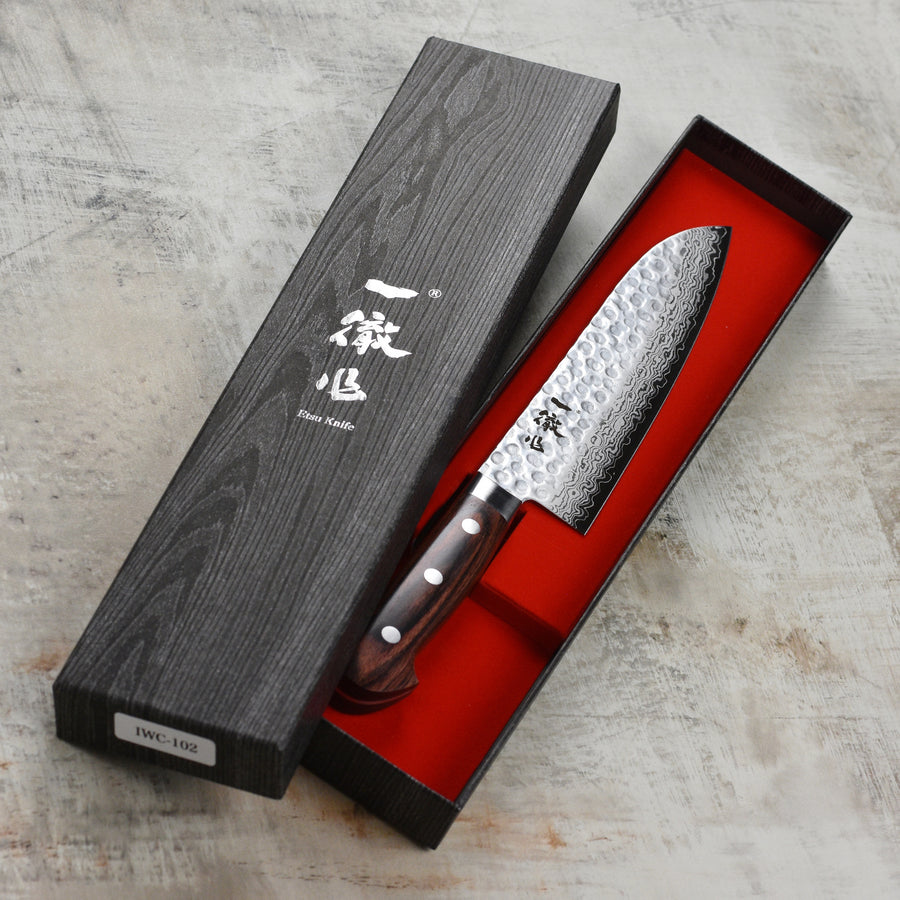 Damascus Santoku Knife Made in Japan