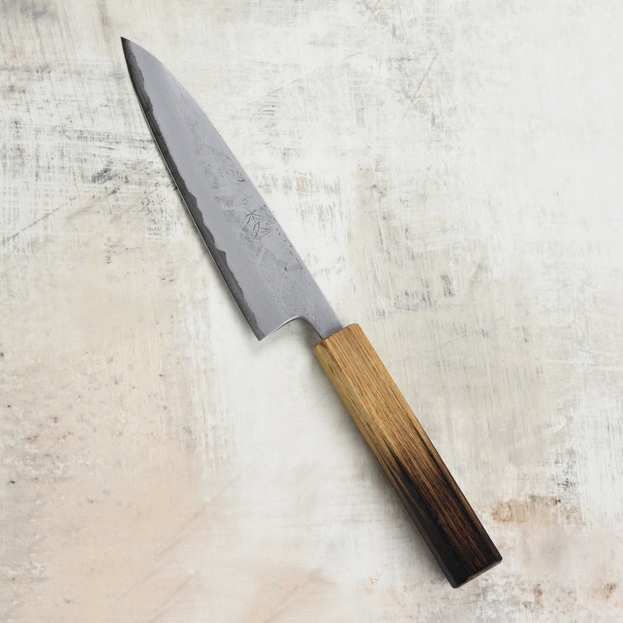 Motokyuuichi Aogami #2 Nashiji Stainless Clad 5.9" Petty