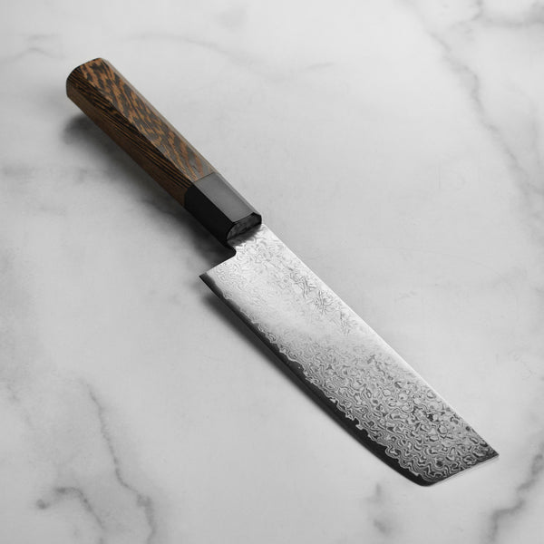 Takayuki Ginga ZA-18 Damascus Nakiri - 6.5