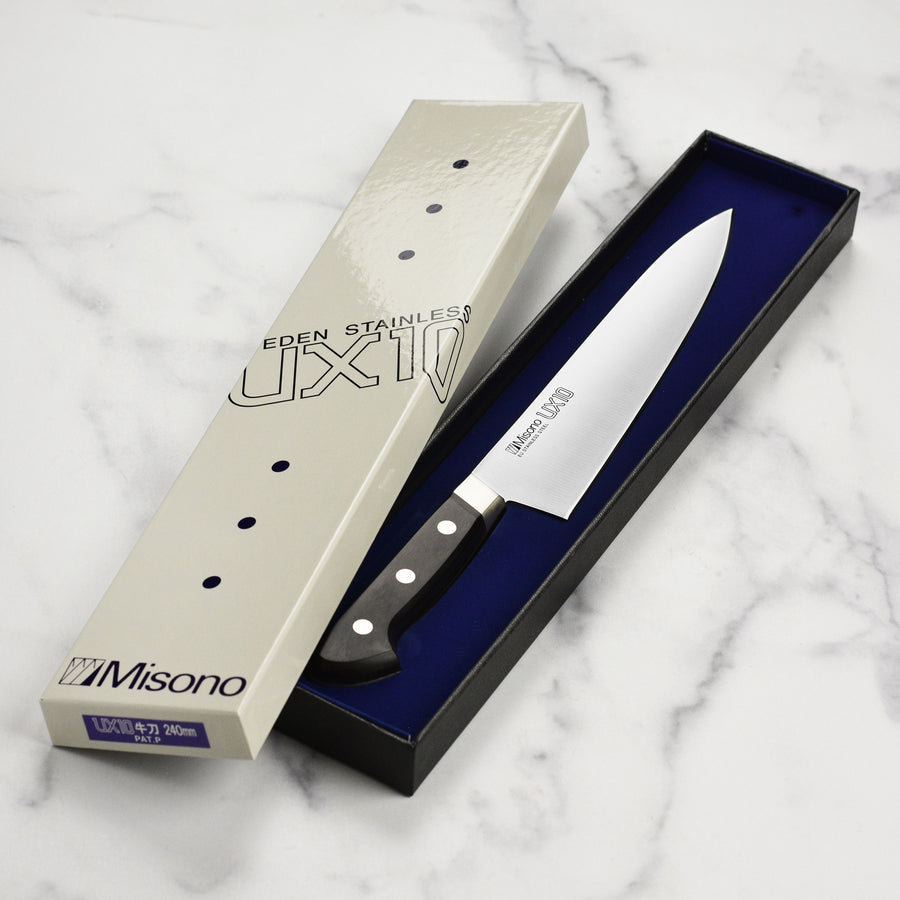 Misono UX10 Stainless Steel 9.4" Gyuto