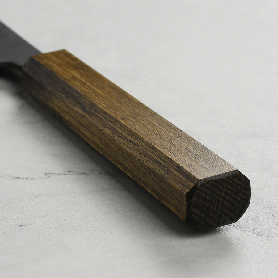 Shiro Kamo Aogami Super Kurouchi Stainless Clad 6.5" Nakiri