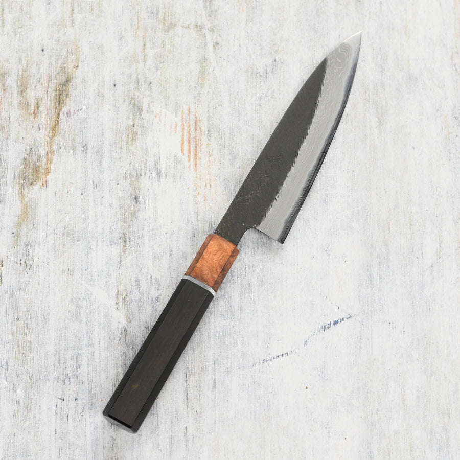 Hinoura Shirogami #2 Matsuba Damascus 5.3" Petty