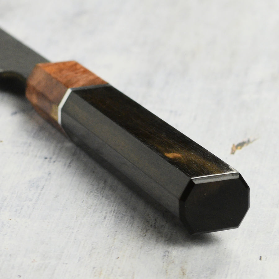 Hinoura Shirogami #2 Matsuba Damascus 5.3" Petty
