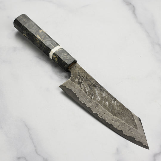 Nigara Ginsan Kurozome Damascus 7" Bunka