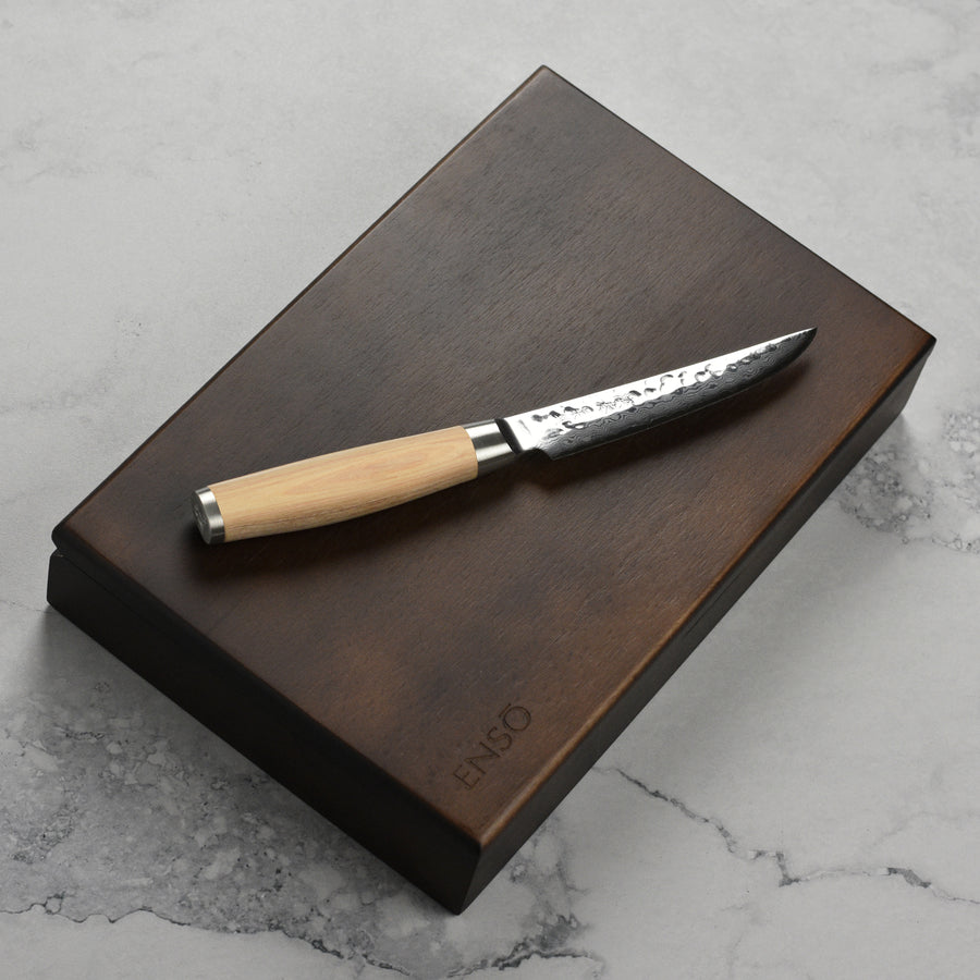 Enso Hizashi 6 Piece Steak Knife Set with Case