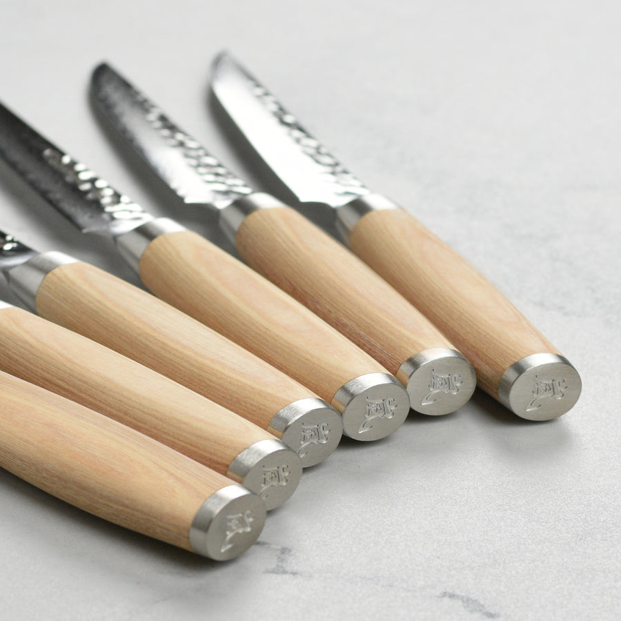 Enso Hizashi 6 Piece Steak Knife Set with Case
