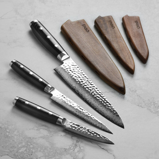 Enso HD 3 Piece Knife Set with Sheaths