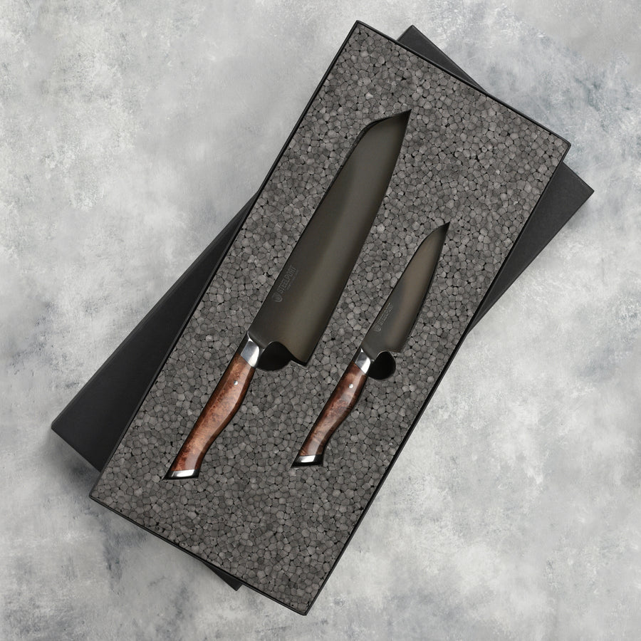 Steelport Carbon Steel 2 Piece Starter Knife Set