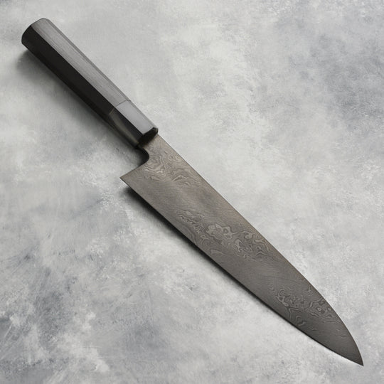 Shoichi Hashimoto Tobikumo Aogami #2 + Shirogami #2 Coreless Damascus 9.4" Gyuto