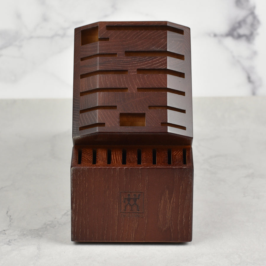 Zwilling Pro 21 Slot Walnut Knife Block