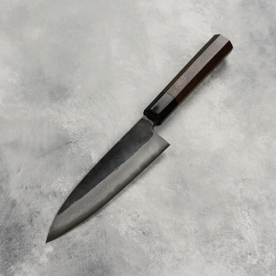 Hatsukokoro Kumokage Aogami Kurouchi Damascus 5.9" Petty