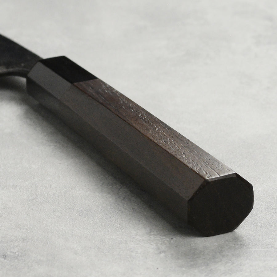 Hatsukokoro Kumokage Aogami Kurouchi Damascus 3.1" Petty