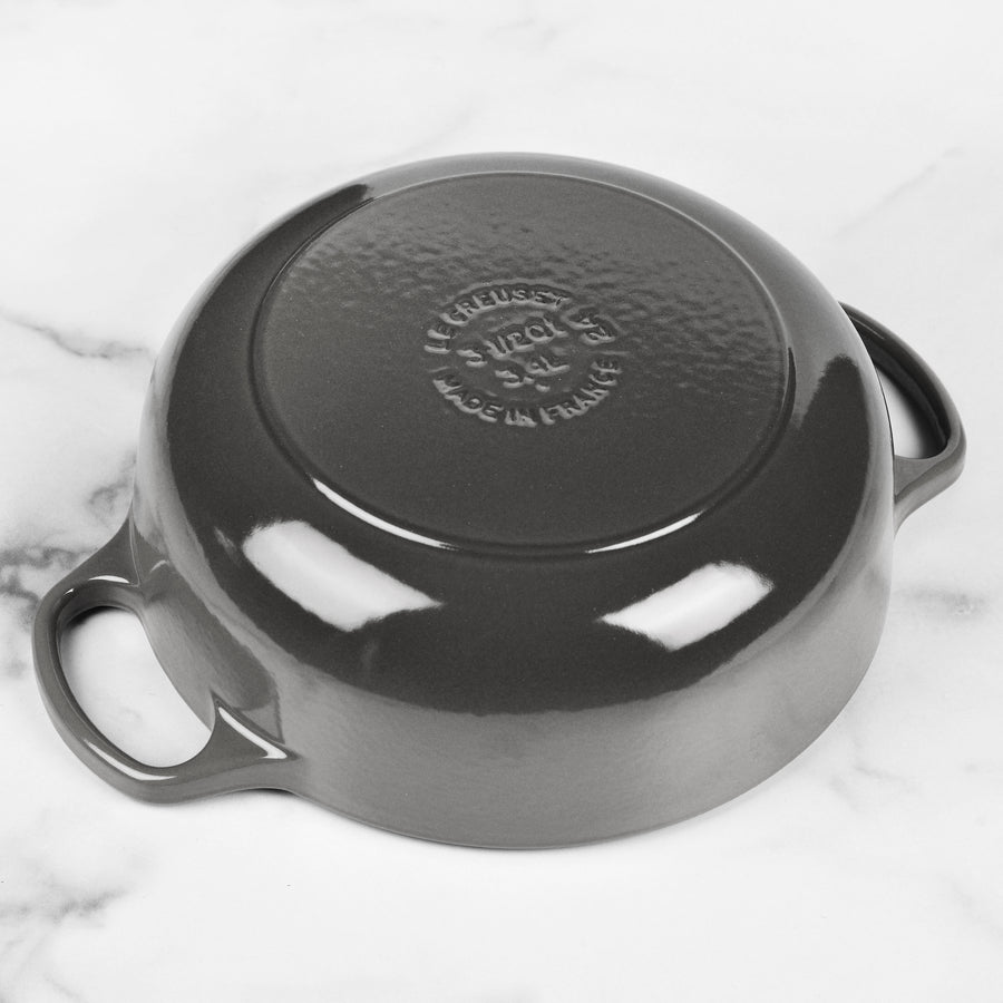 Le Creuset Signature Cast Iron 3.5-quart Oyster Sauteuse Dutch Oven