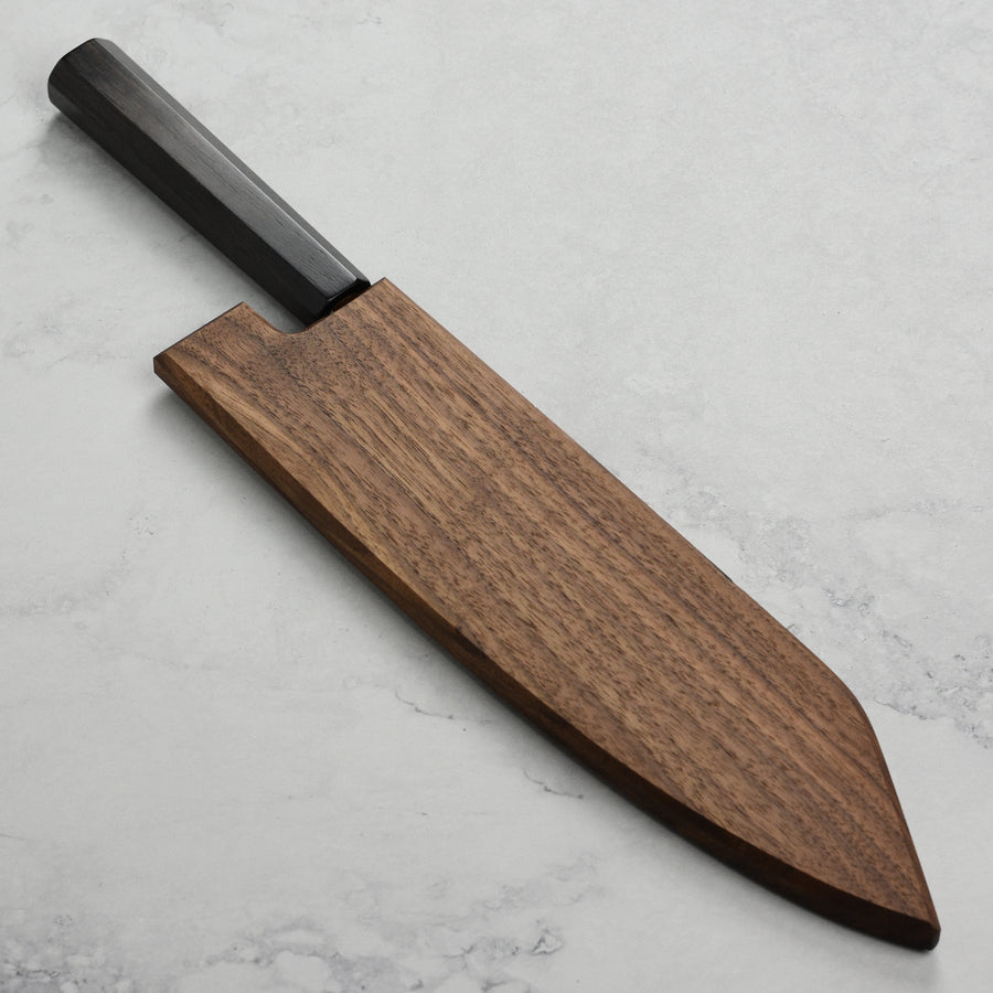 Walnut Magnetic Saya for 9.4" Kiritsuke