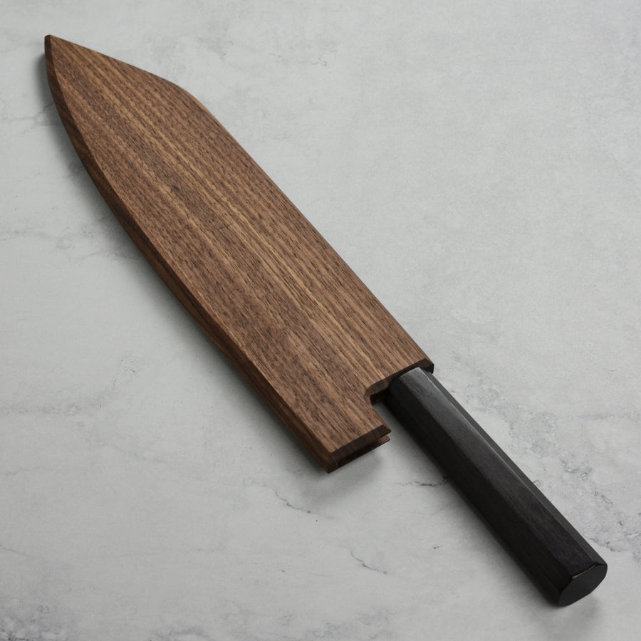 Walnut Magnetic Saya for 9.4" Kiritsuke