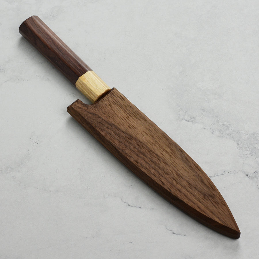 Walnut Magnetic Saya for 5.9" Petty