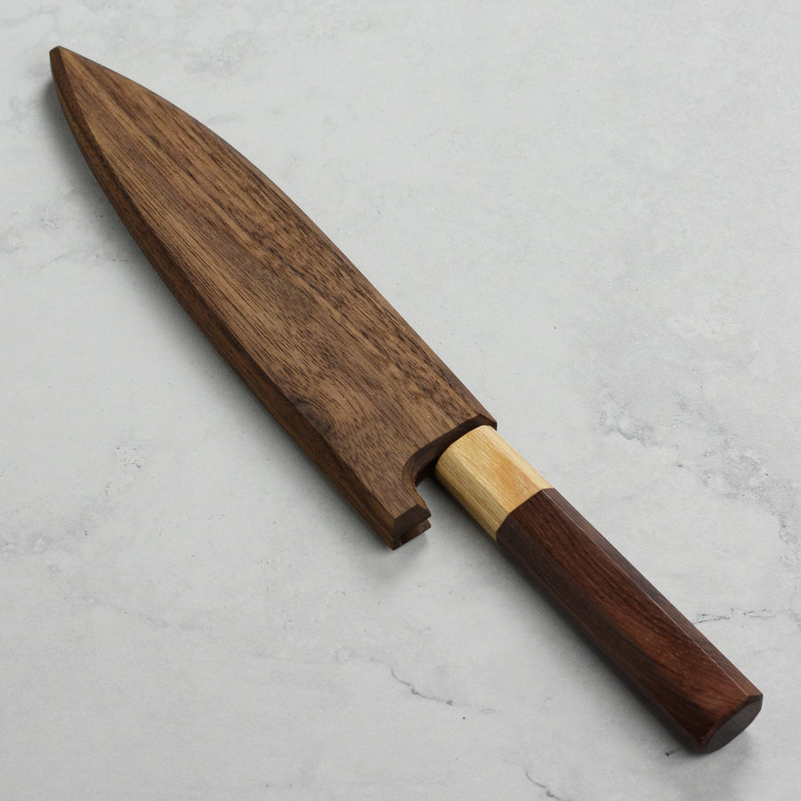 Walnut Magnetic Saya for 5.9" Petty