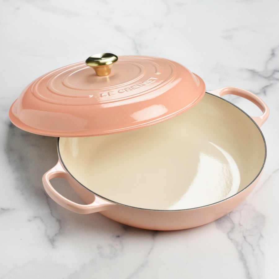 Le Creuset Signature Cast Iron 5-quart Peche Braiser