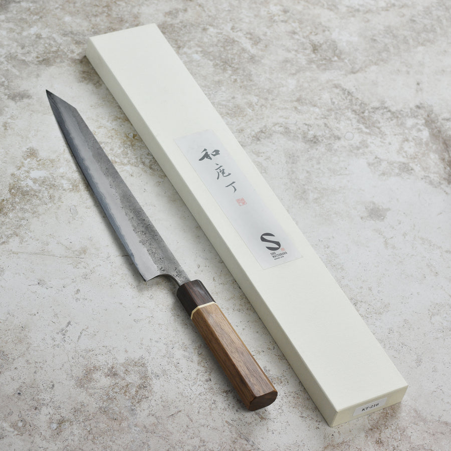 Matsubara Aogami #2 Nashiji Stainless Clad 10.6" Sujihiki