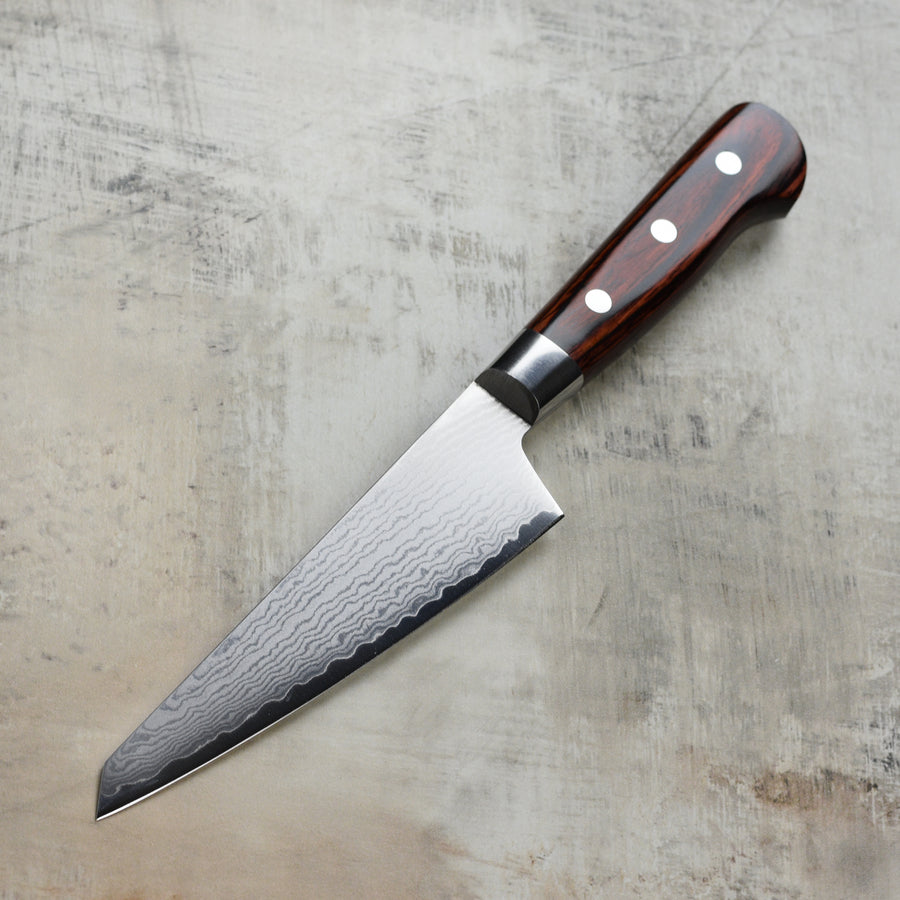Takayuki Hammered Damascus 5.9" Honesuki