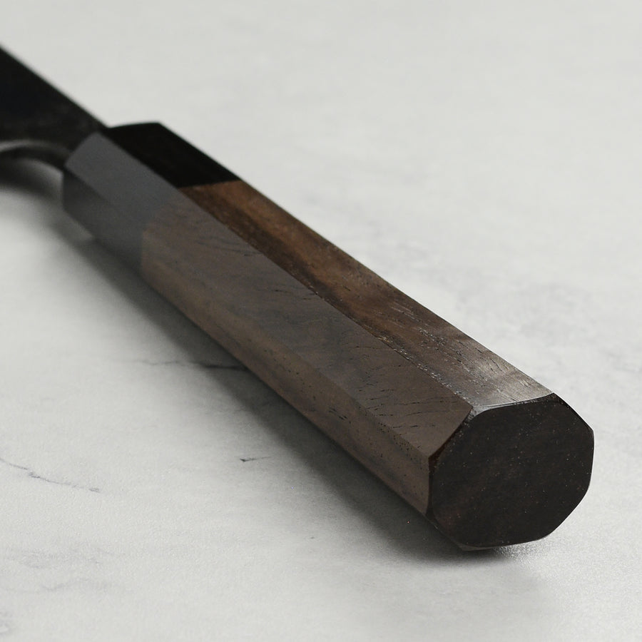 Hatsukokoro Kumokage Aogami Kurouchi Damascus 9.4" Gyuto