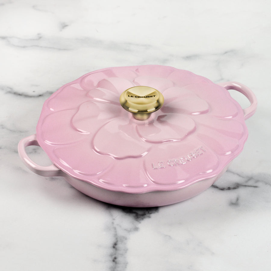 Le Creuset Petal Braiser - 2.25-qt Cast Iron - Chiffon Pink