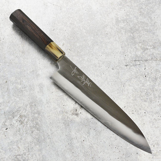 Mazaki Shirogami #2 Migaki 9.4" Gyuto