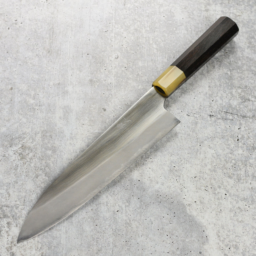 Mazaki Shirogami #2 Migaki 9.4" Gyuto