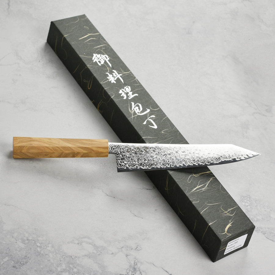 Hatsukokoro Ryuhyo SG2 Damascus 8.25" Kiritsuke