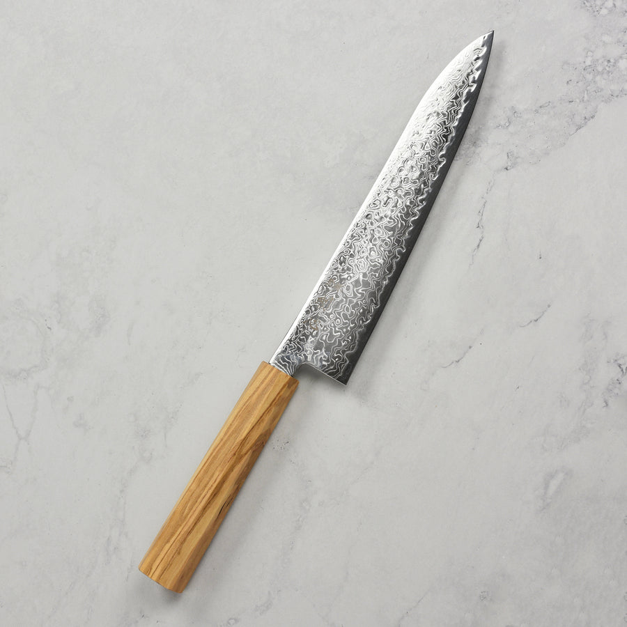Hatsukokoro Ryuhyo SG2 Damascus 8.25" Gyuto