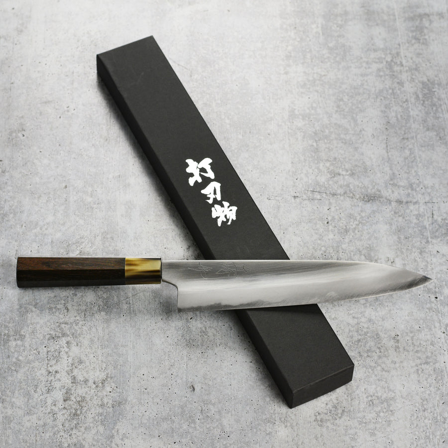 Mazaki Shirogami #2 Migaki 9.4" Gyuto