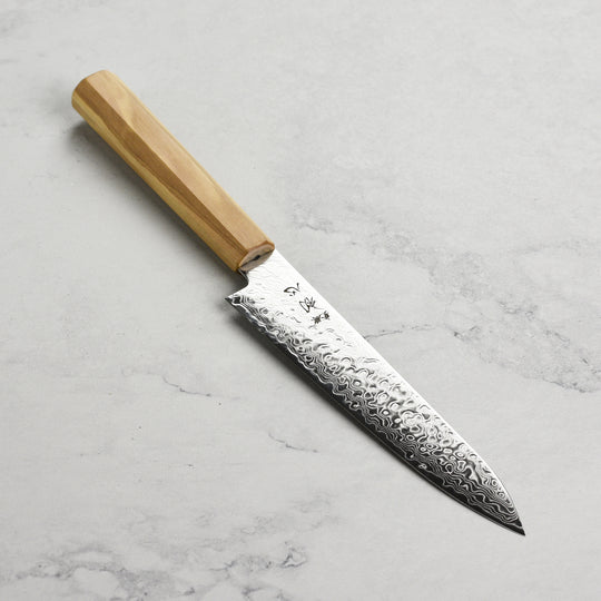 Hatsukokoro Ryuhyo SG2 Damascus 5.9" Petty