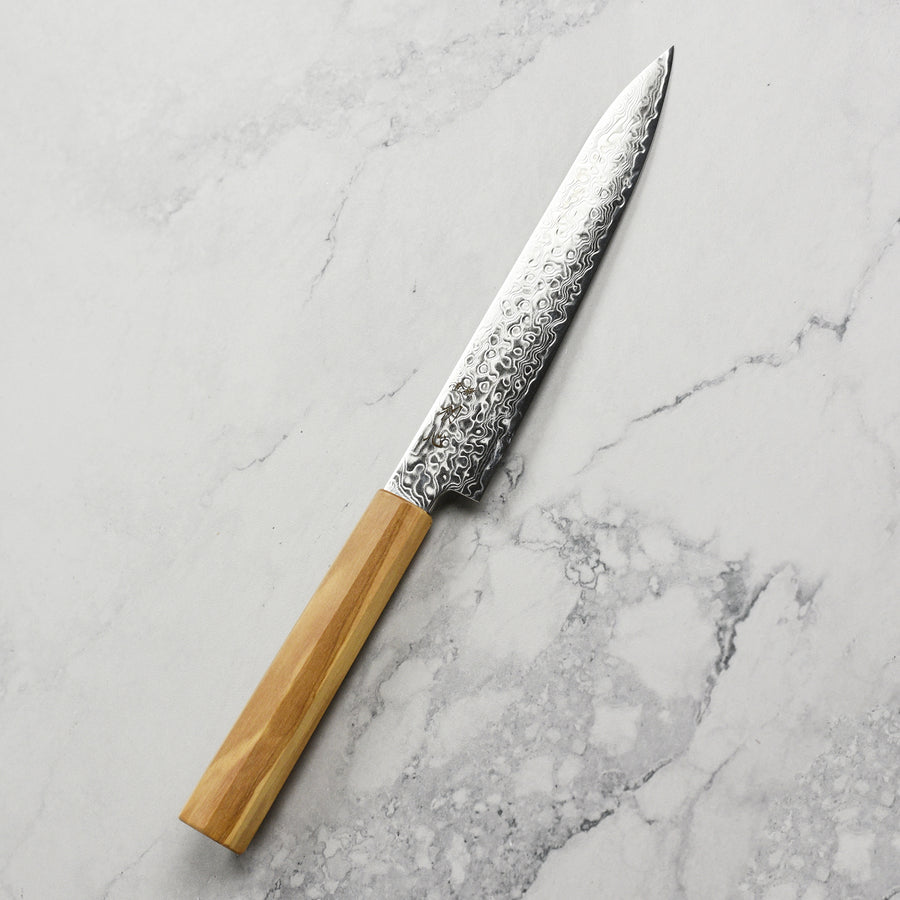 Hatsukokoro Ryuhyo SG2 Damascus 5.9" Petty