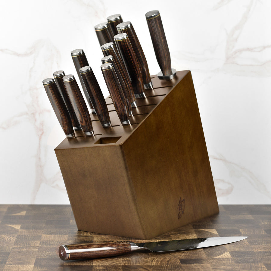 Shun Premier 15 Piece Knife Block Set