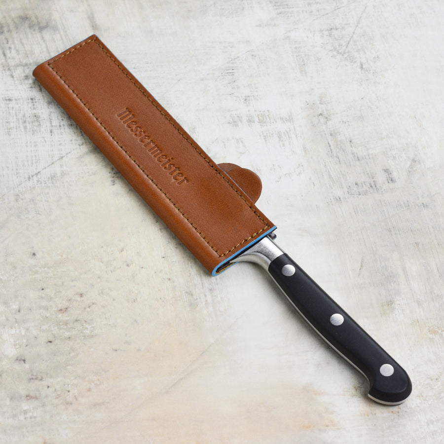 Messermeister 6.5" Saddle Magnetic Leather Edge-Guard