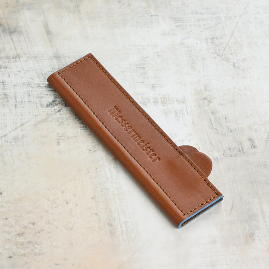 Messermeister 6.5" Saddle Magnetic Leather Edge-Guard