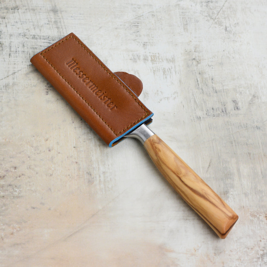 Messermeister 4" Saddle Magnetic Leather Edge-Guard